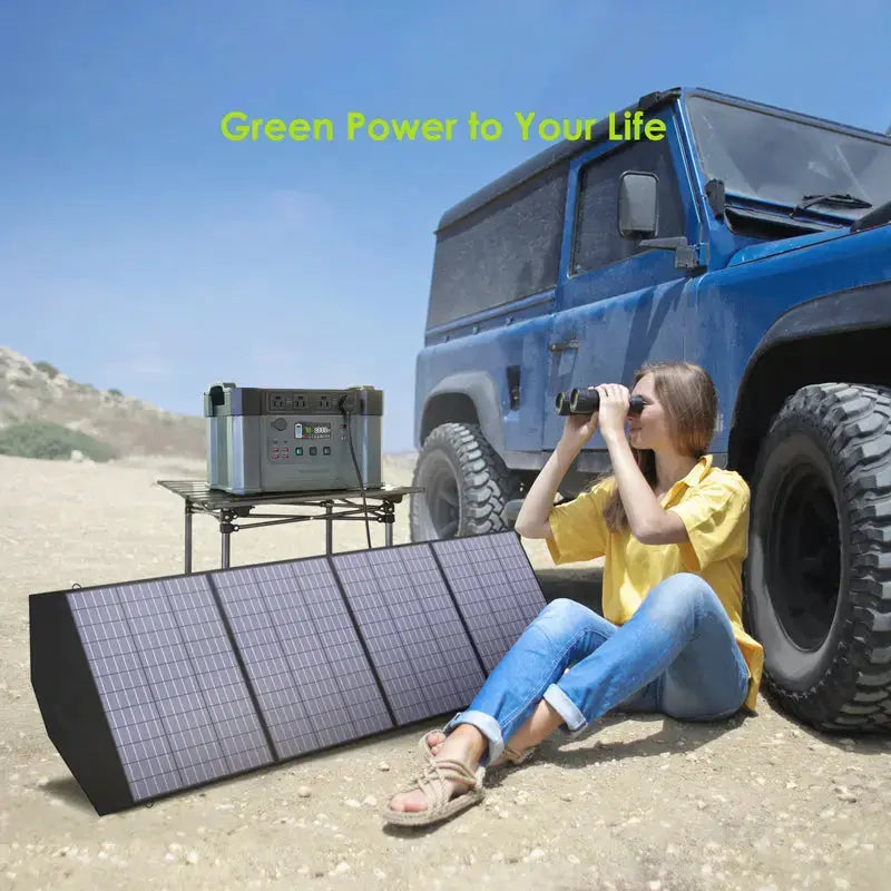 ALLPOWER Solar Generator Kit 1600W (R1500 LITE + SP033 200W Solar Panel) - ALLPOWERS EU