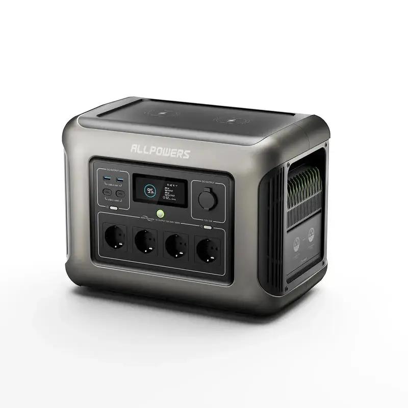ALLPOWER Solar Generator Kit 1800W (R1500 + SE200 200W Solar Panel) ALLPOWERS