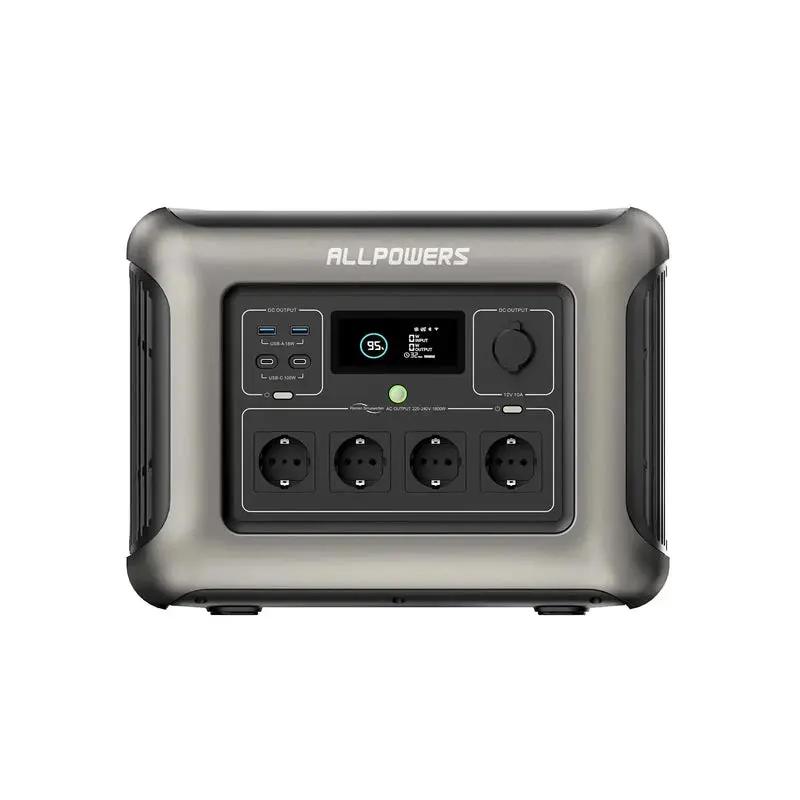 ALLPOWER Solar Generator Kit 1800W (R1500 + SE200 200W Solar Panel) ALLPOWERS
