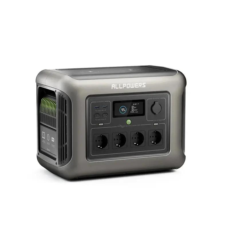 ALLPOWER Solar Generator Kit 1800W (R1500 + SE200 200W Solar Panel) ALLPOWERS