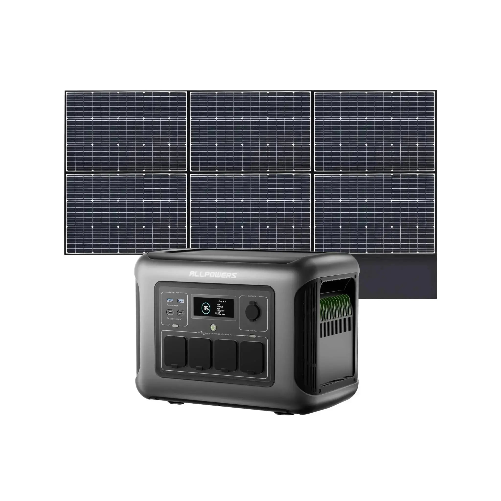ALLPOWERS R1500 LITE Portable Power Station 1600W 1056Wh ALLPOWERS