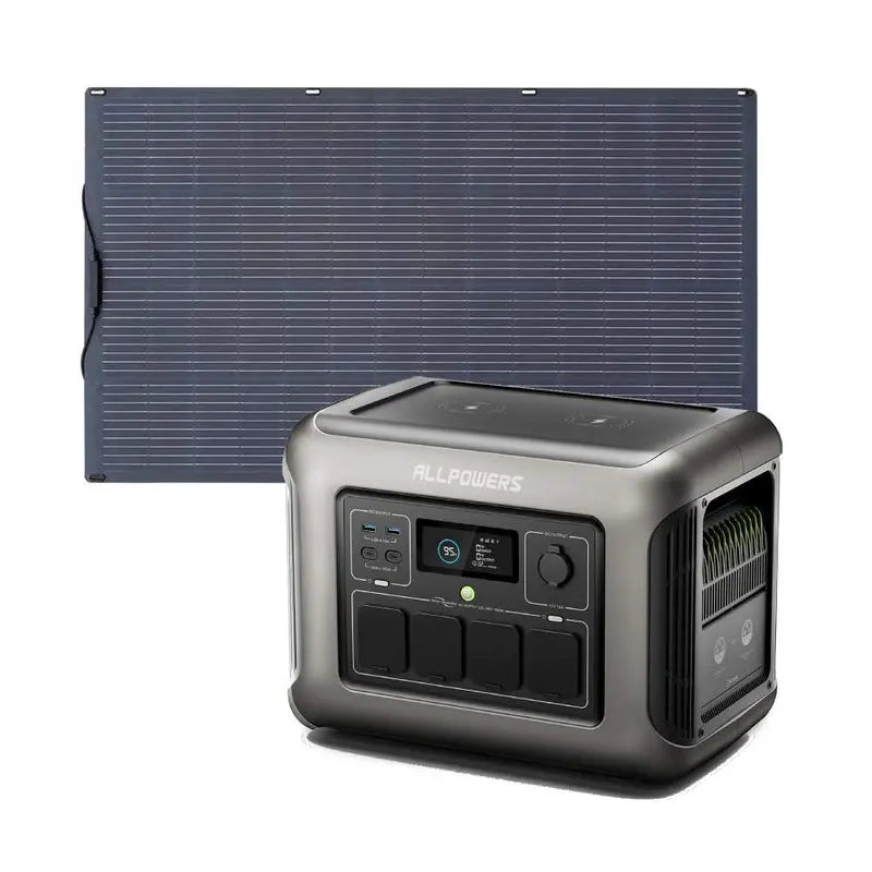 ALLPOWERS R1500 Portable Power Station 1800W 1152Wh LiFeP04 Battery - ALLPOWERS EU