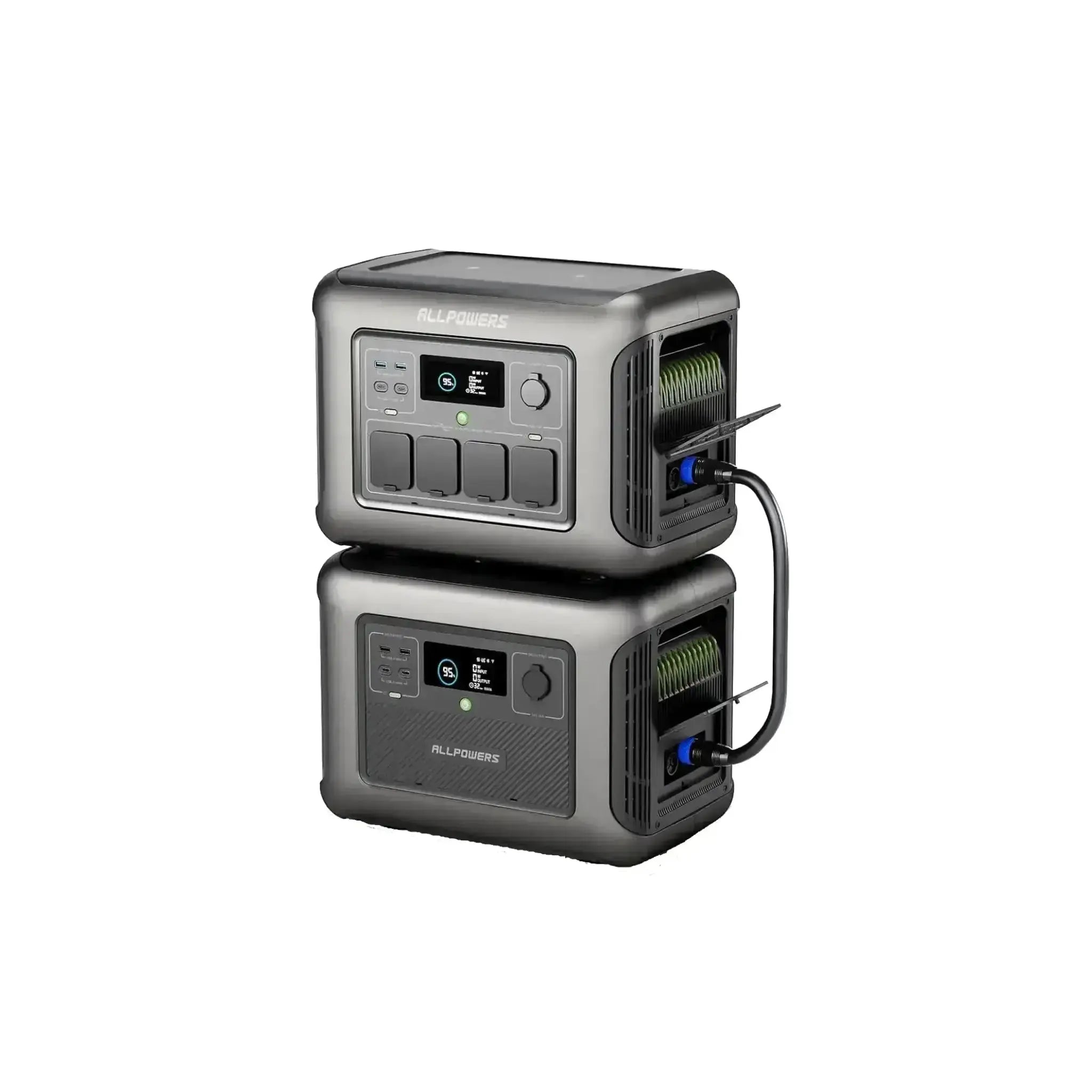 ALLPOWERS R1500+ B1000 Expansion Battery LiFePO4 Battery Backup Power ALLPOWERS