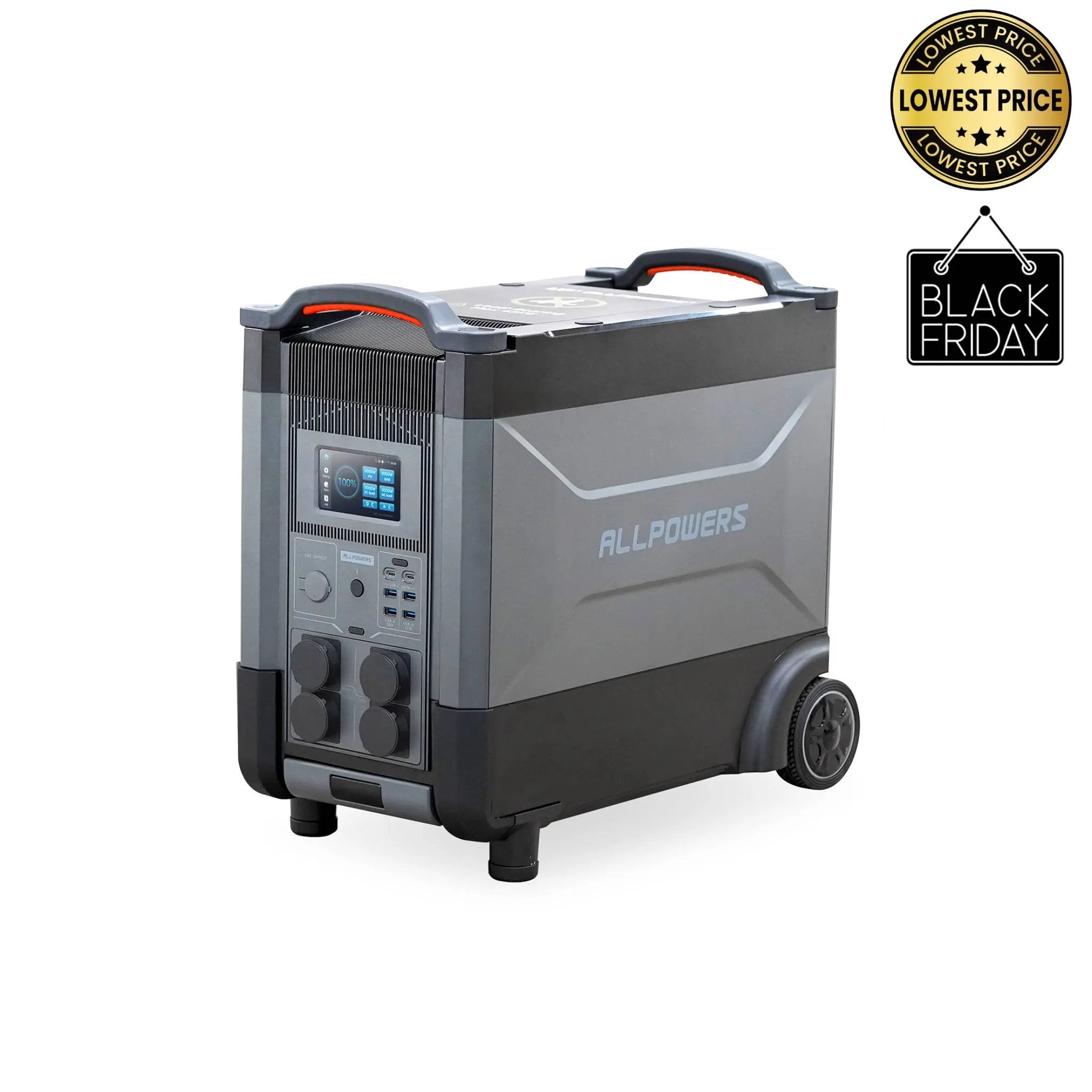 ALLPOWERS R4000 Portable Power Station 4000W 3456Wh ALLPOWERS