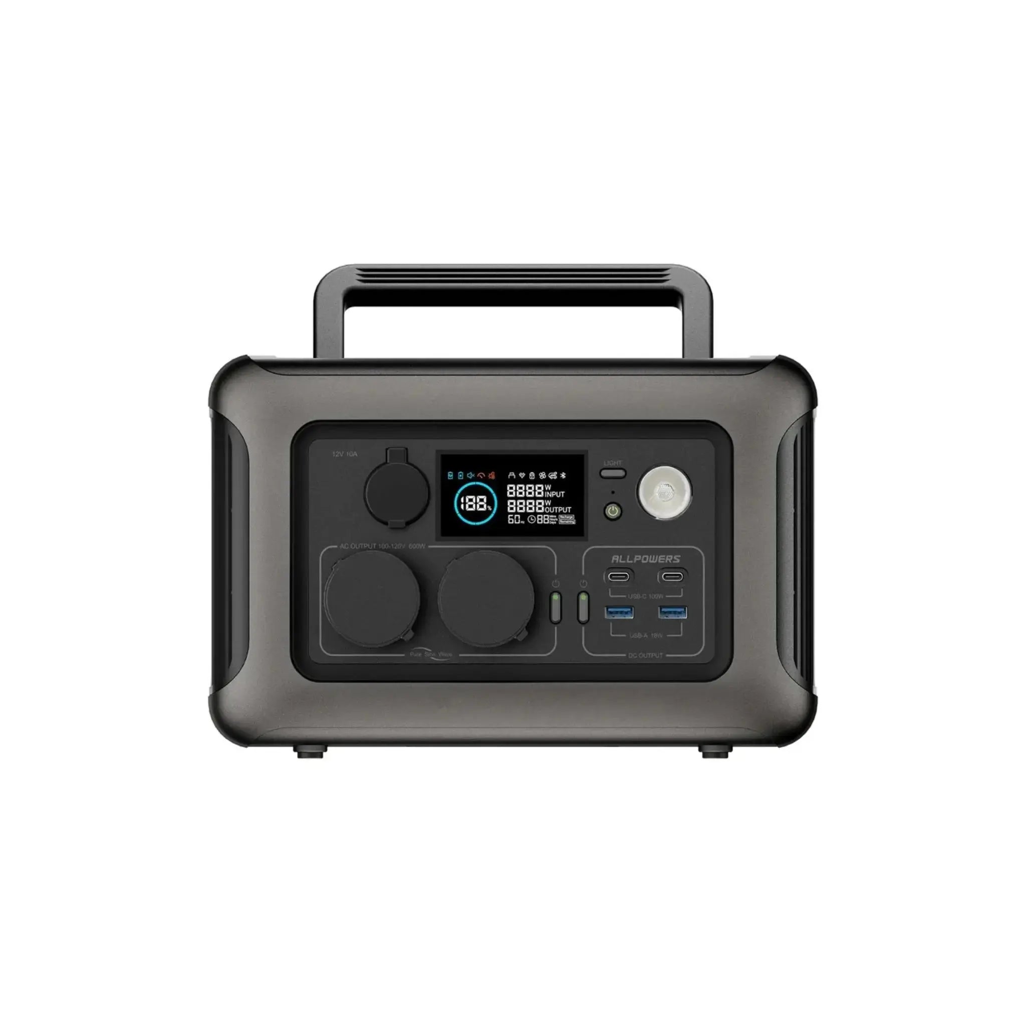 🎁 ALLPOWERS R600 Portable Power Station 600W 299Wh LiFeP04 Battery (100% off) ALLPOWERS