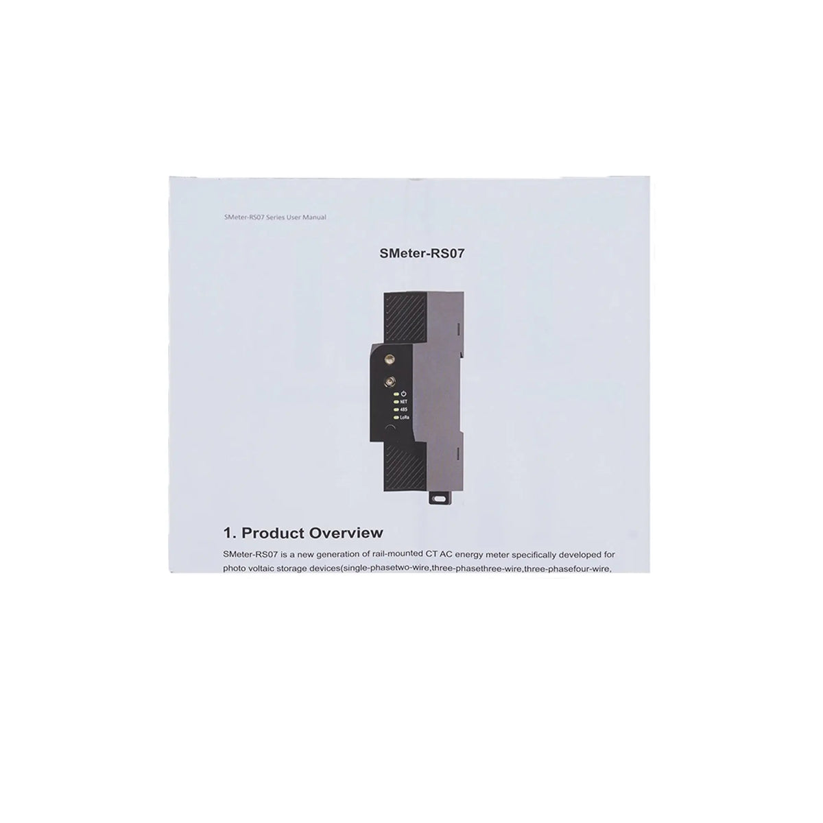 ALLPOWERS RS07 Smart Meter Single-Phase Energy Monitoring ALLPOWERS EU