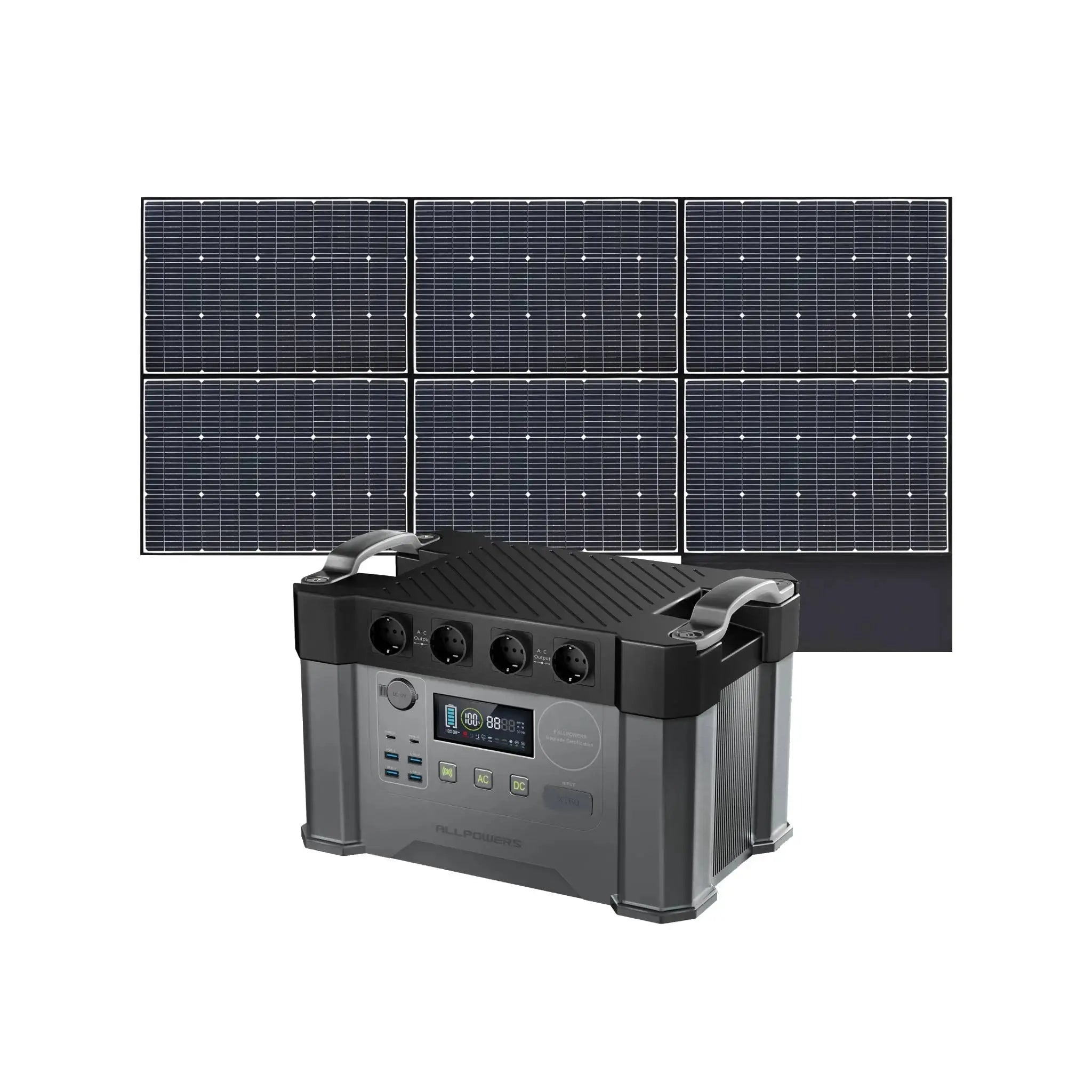 ALLPOWERS Solar Generator Kit 2400W (S2000 Pro + SP039 600W Solar Panel) ALLPOWERS