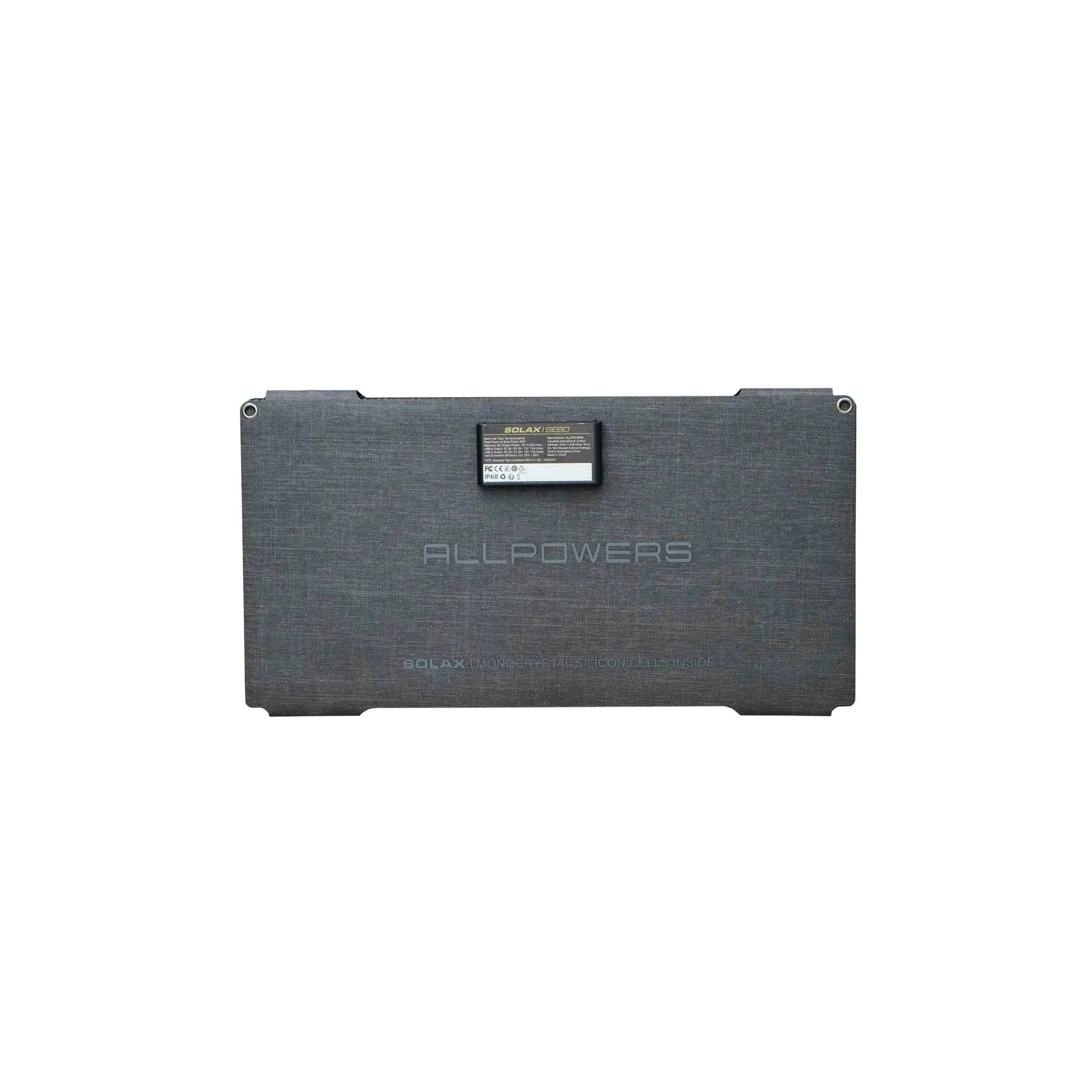 ALLPOWERS SOLAX SE60 Solar Panel 60W ALLPOWERS EU
