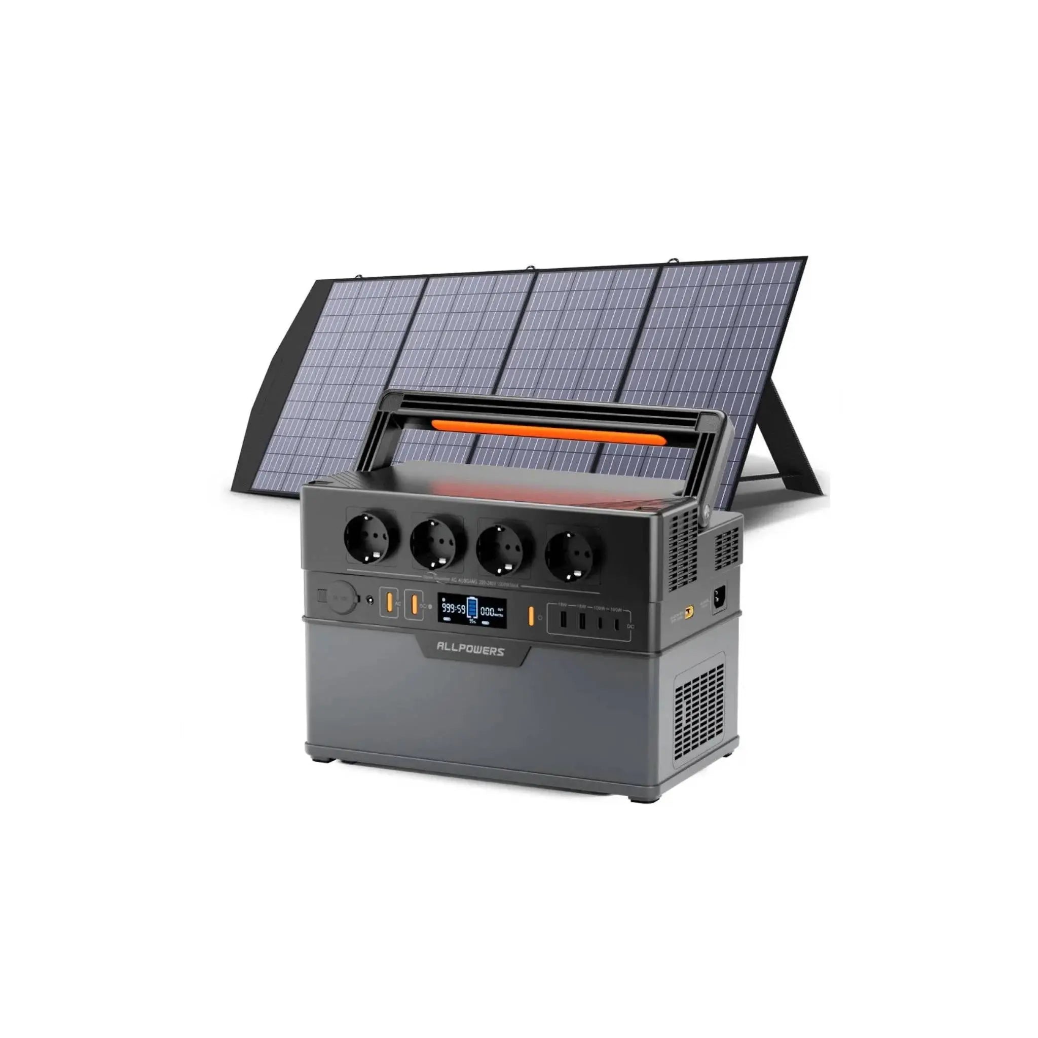 ALLPOWERS Solar Generator Kit 1500W (S1500 PLUS + SP033 200W Solar Panel) ALLPOWERS