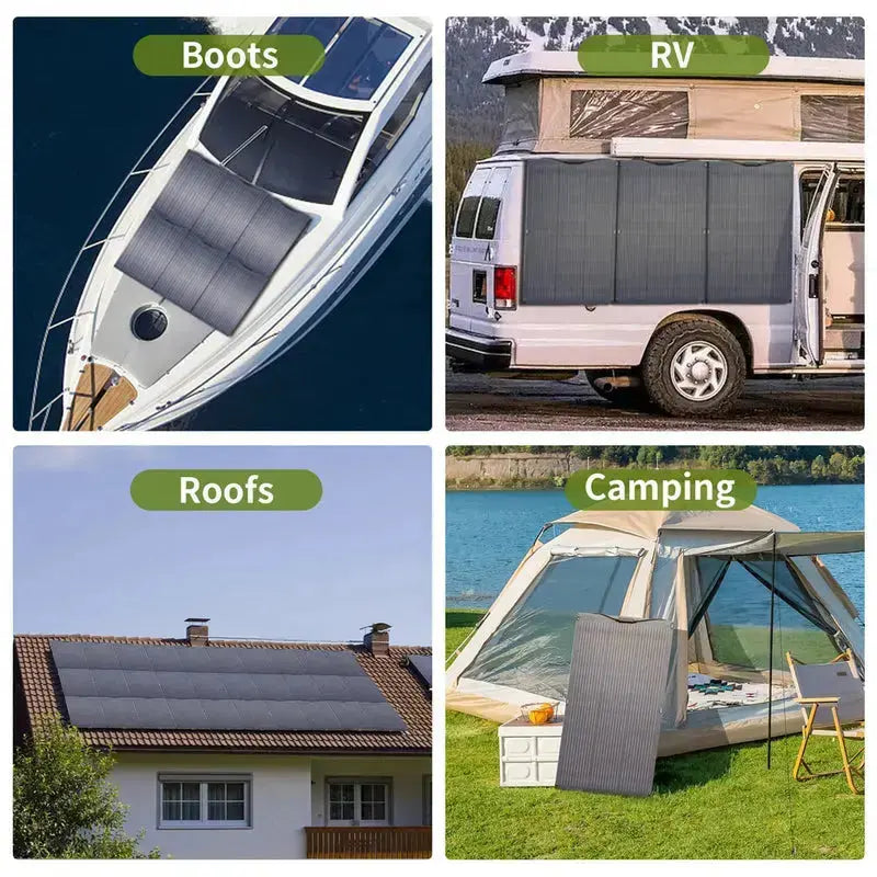 ALLPOWERS Solar Generator Kit 1600W (R1500 LITE + SF100 100W Flexible Solar Panel) - ALLPOWERS EU