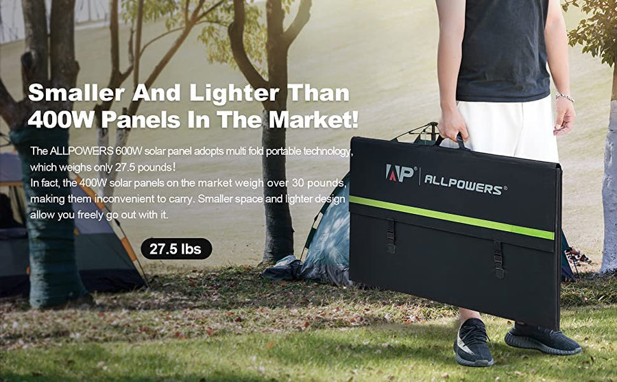 ALLPOWERS Solar Generator Kit 2400W (S2000 Pro + SP039 600W Solar Panel) ALLPOWERS