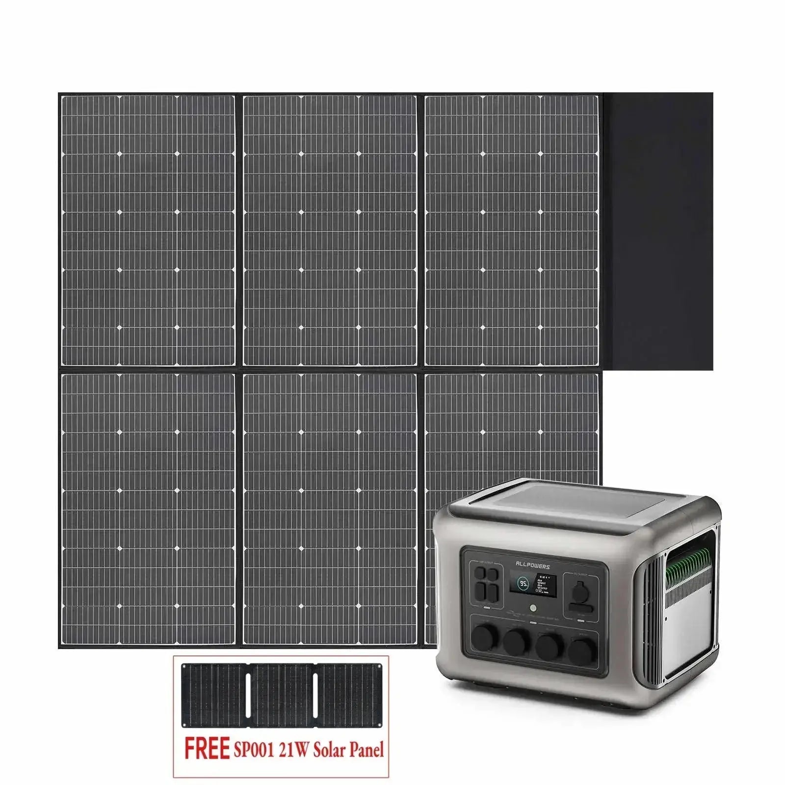 ALLPOWERS R2500 Portable Power Station 2500W 2016Wh LiFeP04 Battery ALLPOWERS