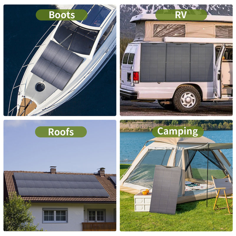 ALLPOWERS Solar Generator Kit 300W (S300 PLUS + SF100 100W Flexible Solar Panel) ALLPOWERS