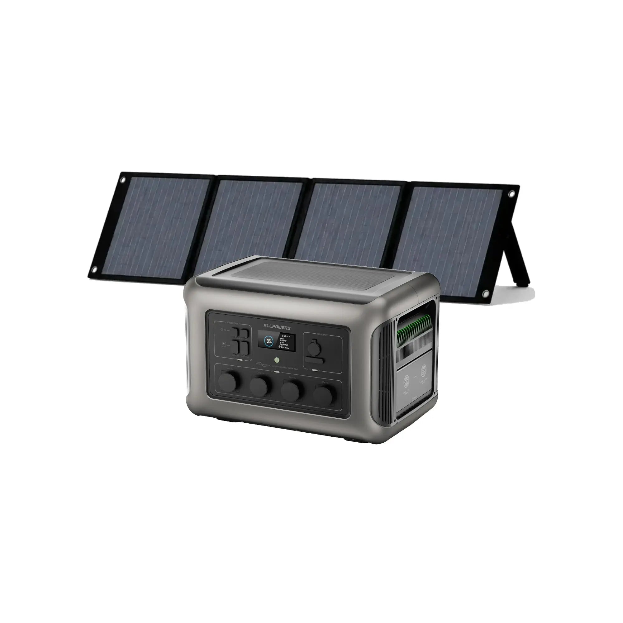 ALLPOWERS Solar Generator Kit 3500W (R3500 + SP035 200W Solar Panel) ALLPOWERS