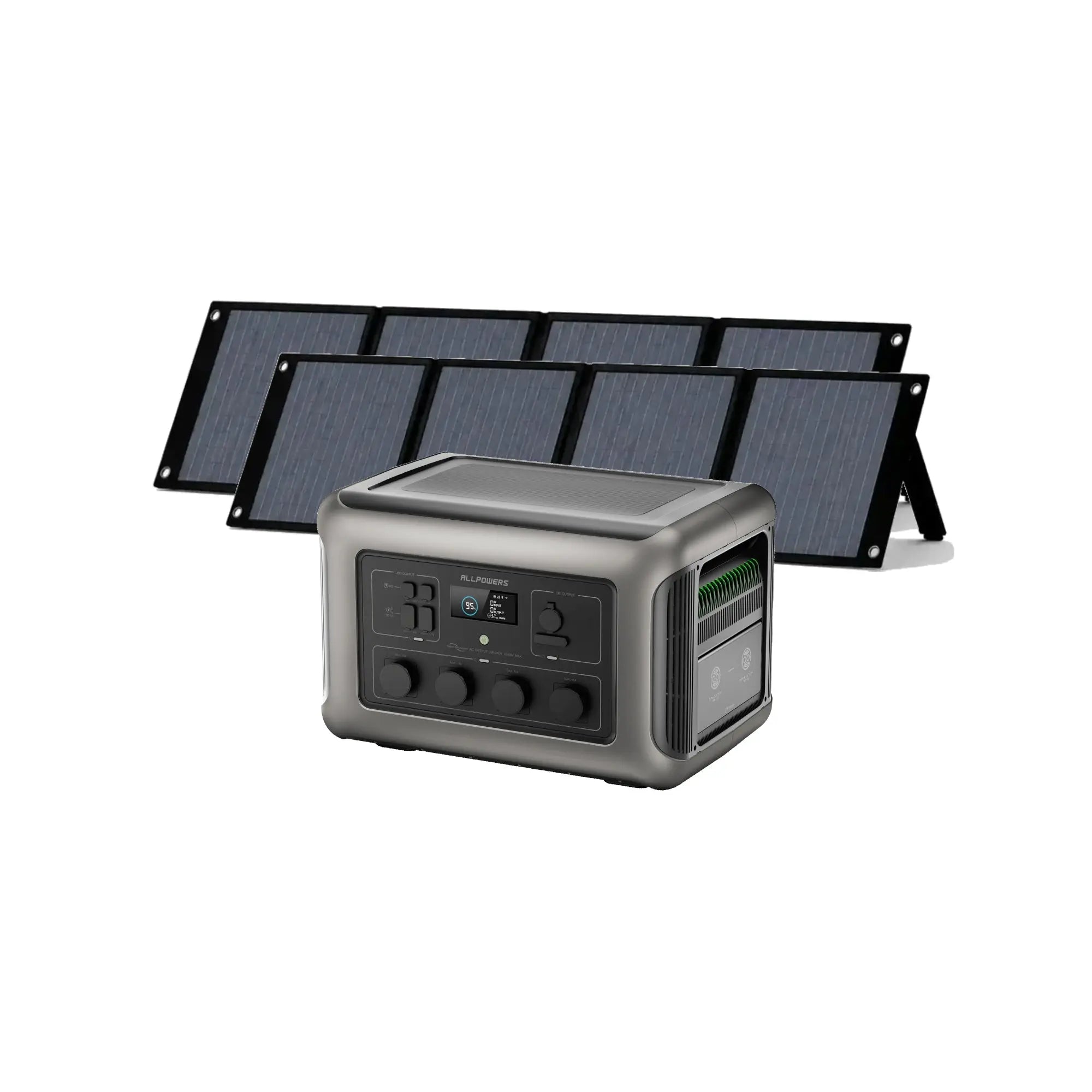 ALLPOWERS Solar Generator Kit 3500W (R3500 + SP035 200W Solar Panel) ALLPOWERS