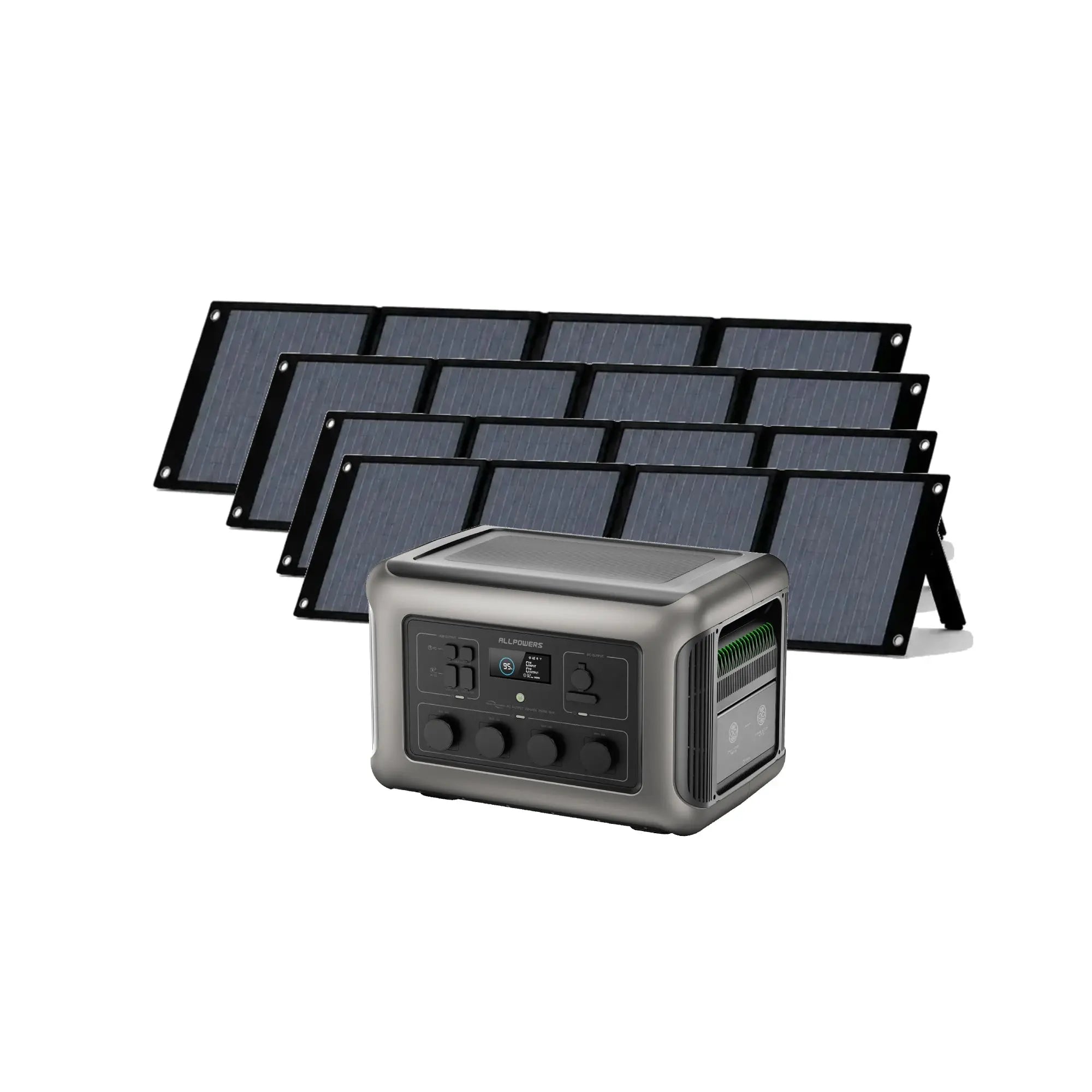 ALLPOWERS Solar Generator Kit 3500W (R3500 + SP035 200W Solar Panel) ALLPOWERS