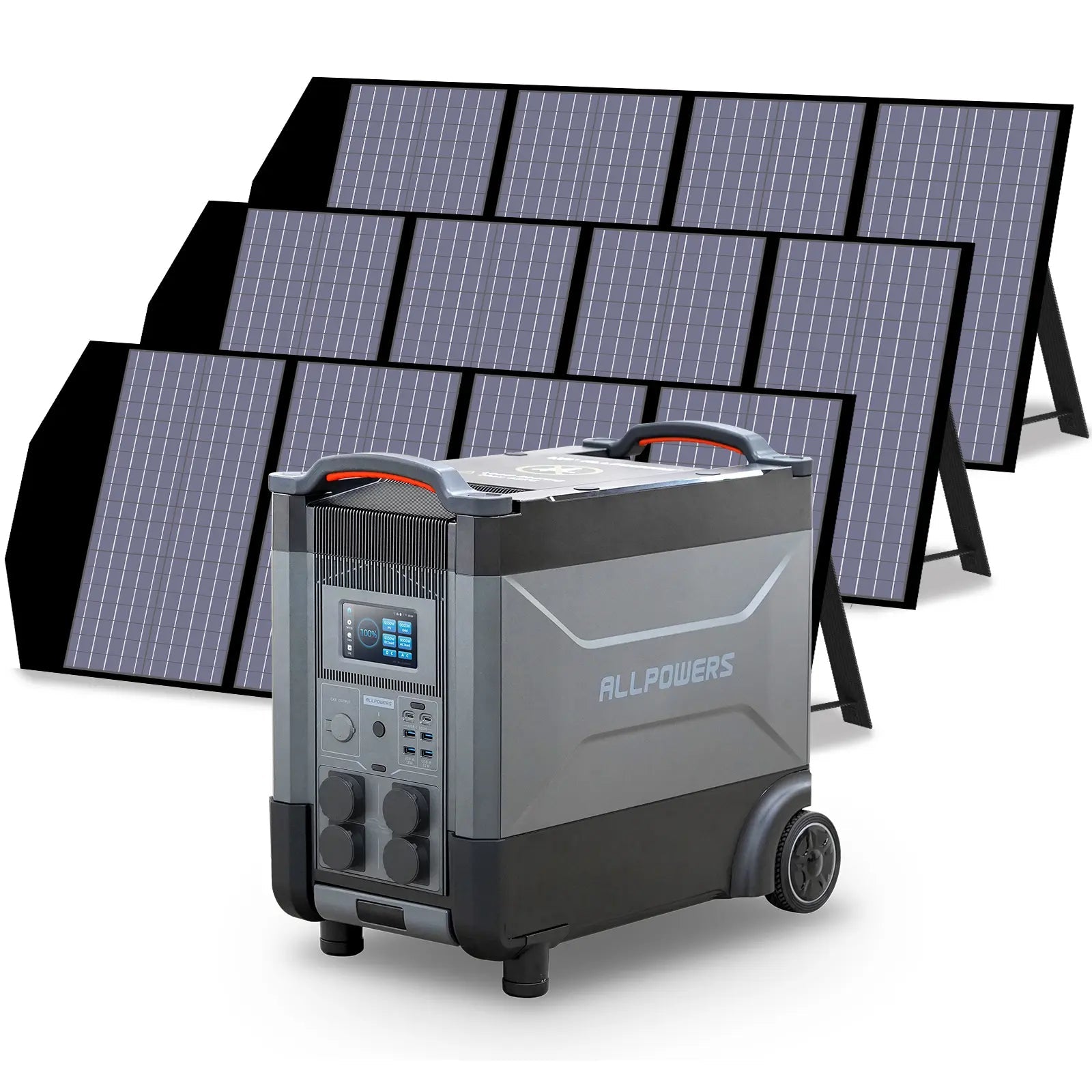 ALLPOWERS Solar Generator Kit 4000W (R4000 + SP029 140W Solar Panel) ALLPOWERS
