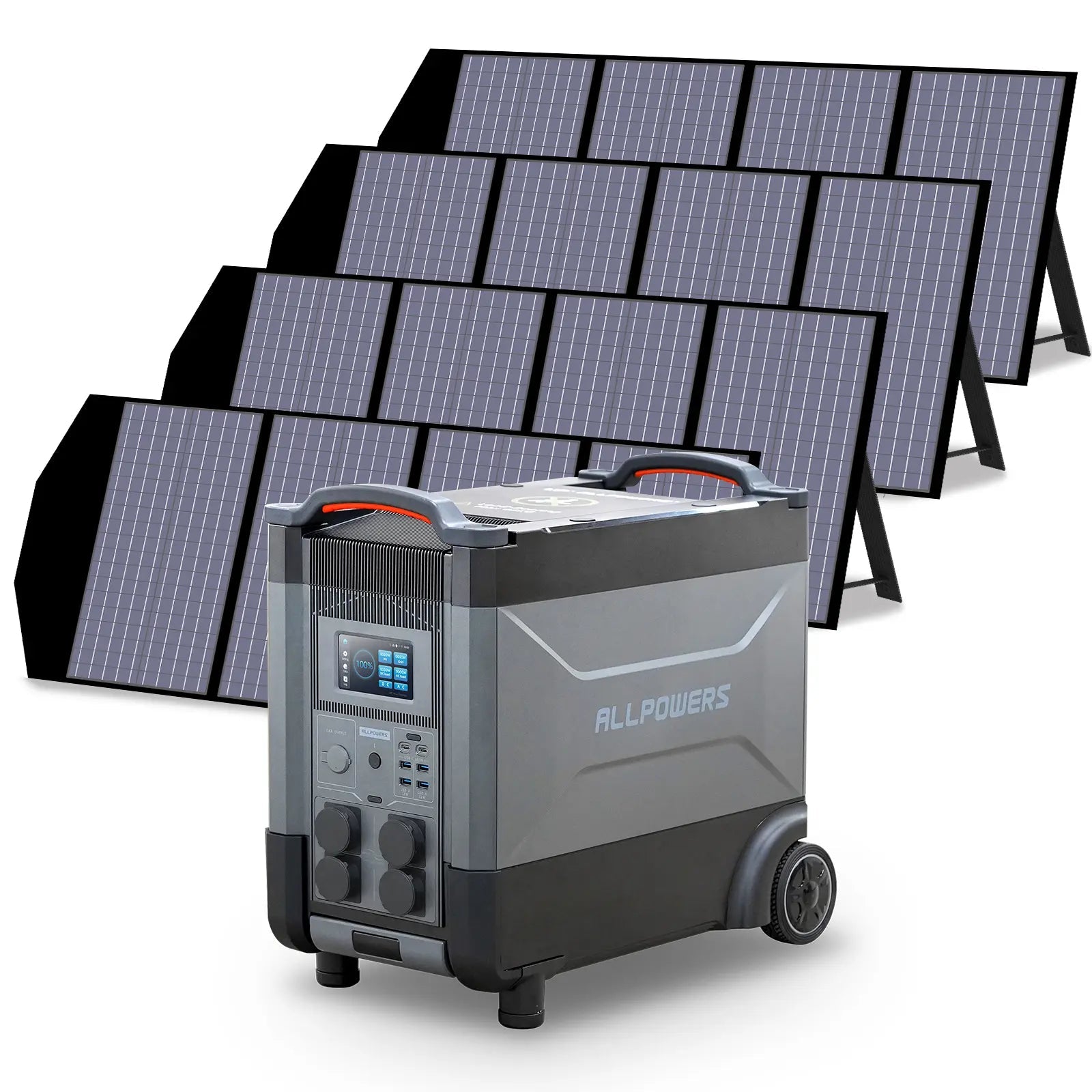 ALLPOWERS Solar Generator Kit 4000W (R4000 + SP029 140W Solar Panel) ALLPOWERS