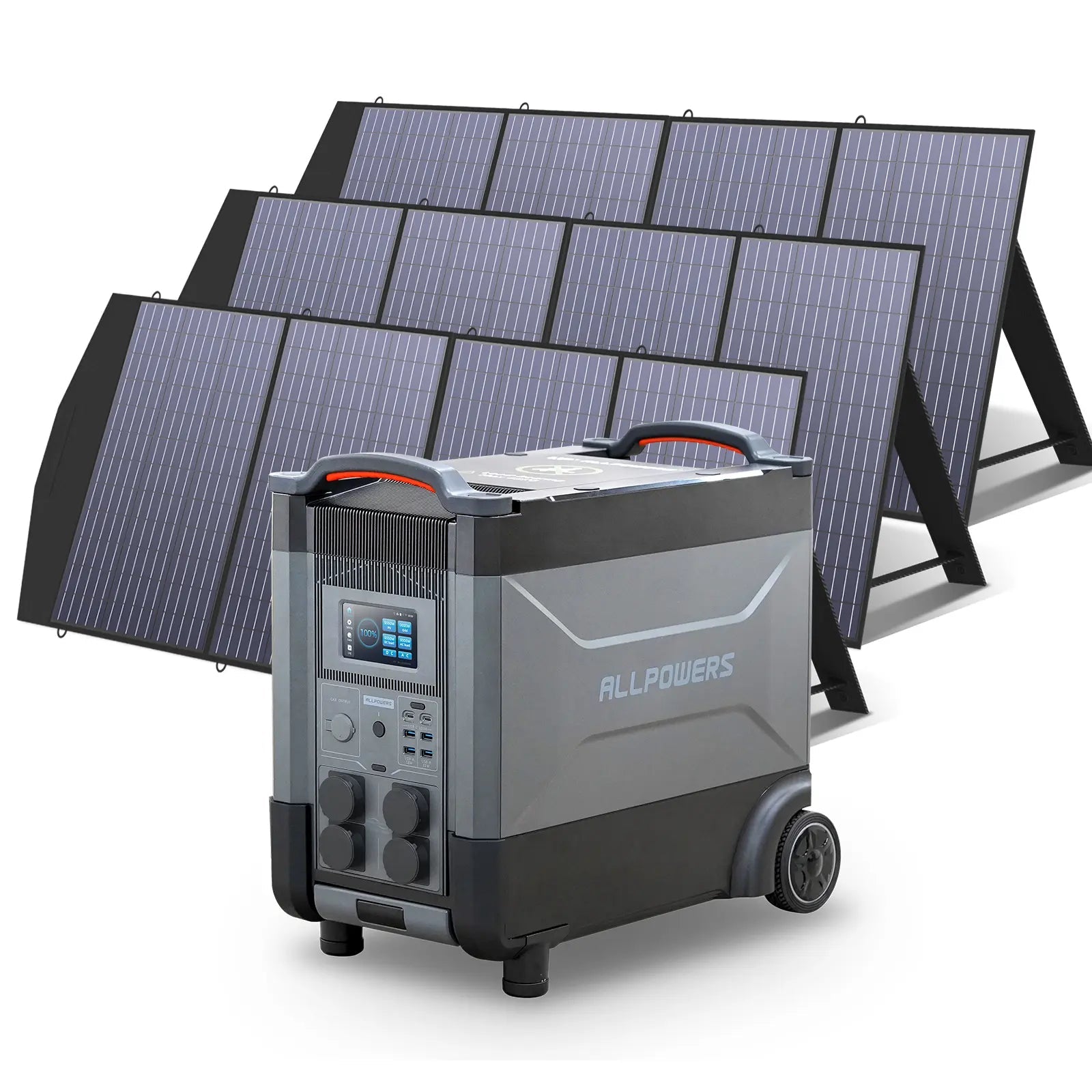 ALLPOWERS Solar Generator Kit 4000W (R4000 + SP033 200W Solar Panel) ALLPOWERS