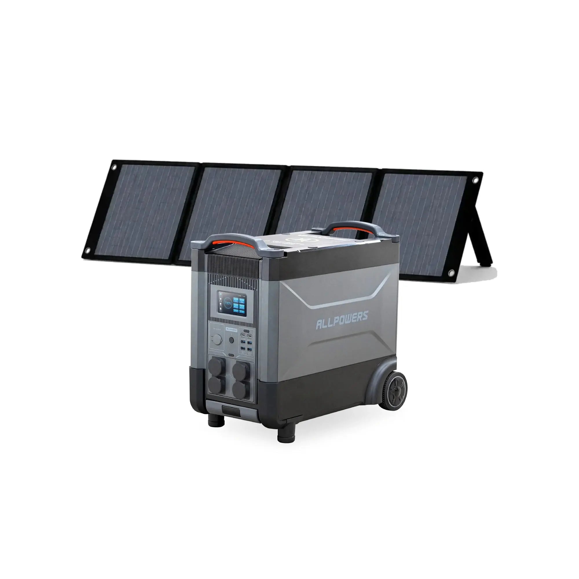 ALLPOWERS Solar Generator Kit 4000W (R4000 + SP035 200W Solar Panel) ALLPOWERS