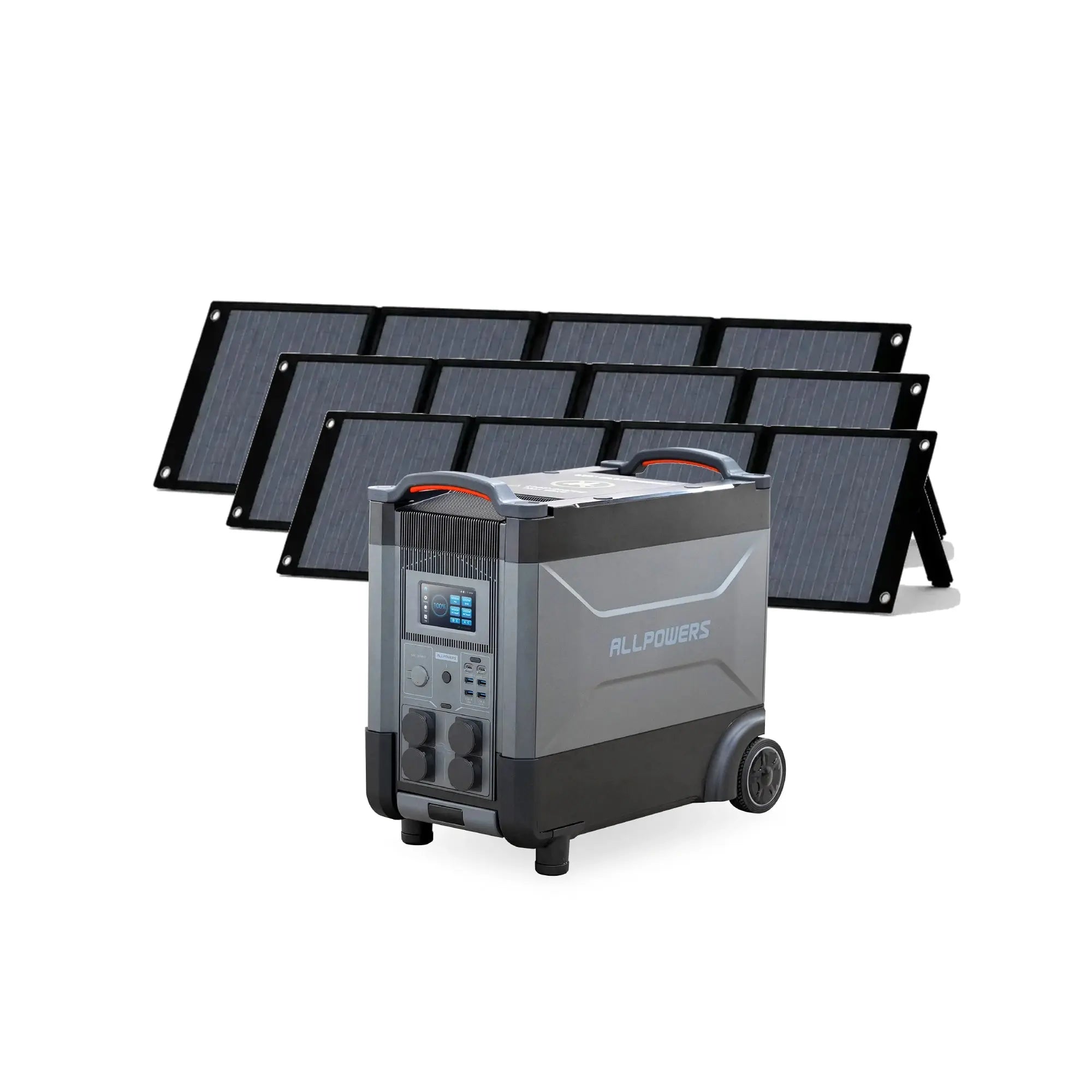 ALLPOWERS Solar Generator Kit 4000W (R4000 + SP035 200W Solar Panel) ALLPOWERS