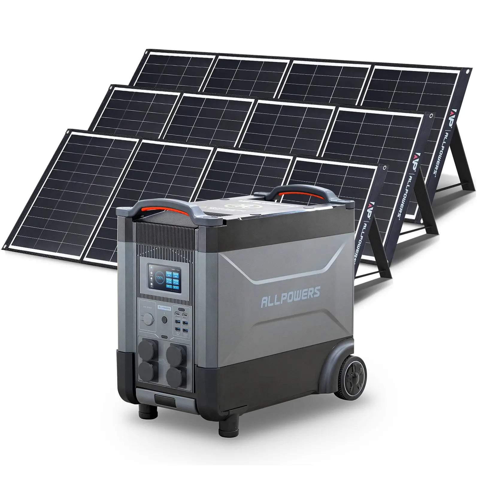 ALLPOWERS Solar Generator Kit 4000W (R4000 + SP035 200W Solar Panel) ALLPOWERS