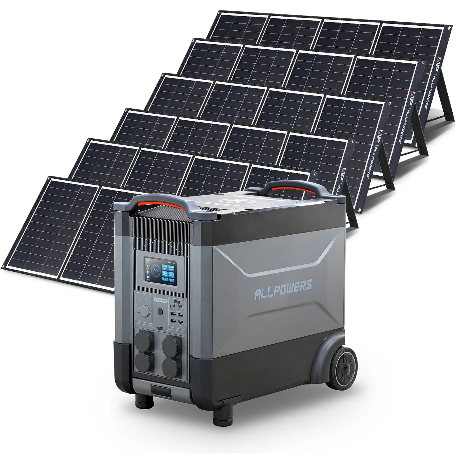 ALLPOWERS Solar Generator Kit 4000W (R4000 + SP035 200W Solar Panel) ALLPOWERS
