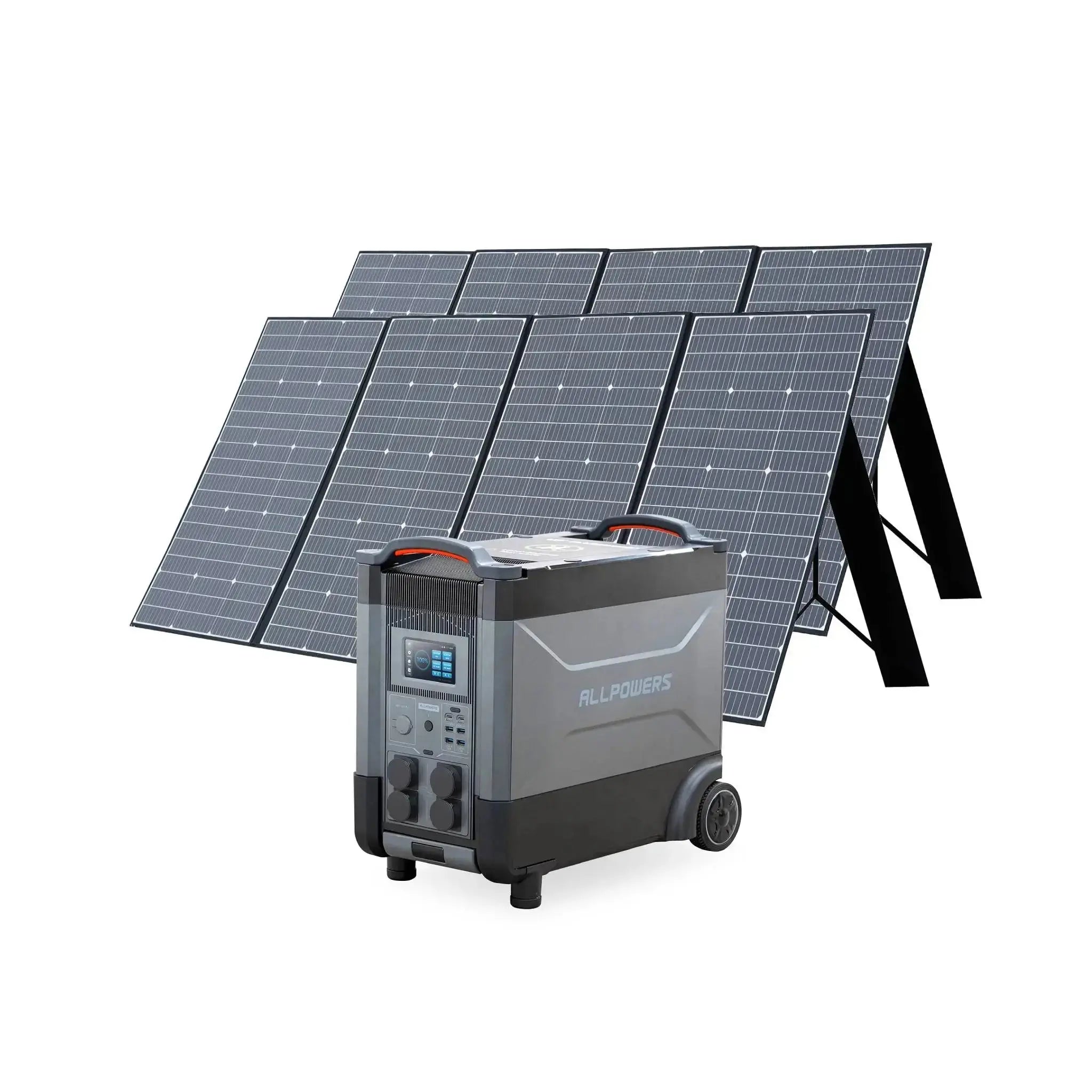 ALLPOWERS Solar Generator Kit 4000W (R4000 + SP037 400W Solar Panel) ALLPOWERS