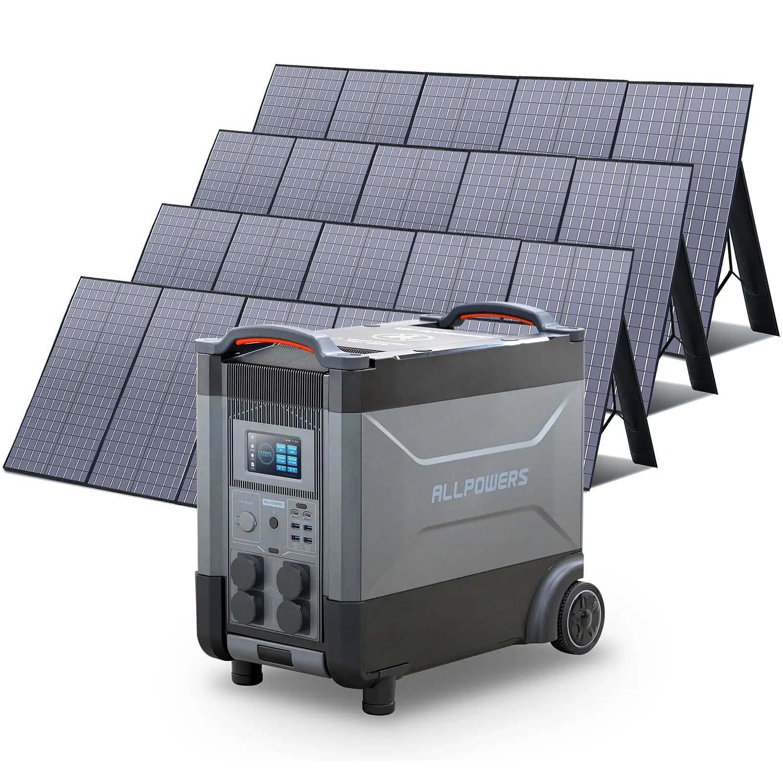 ALLPOWERS Solar Generator Kit 4000W (R4000 + SP037 400W Solar Panel) ALLPOWERS