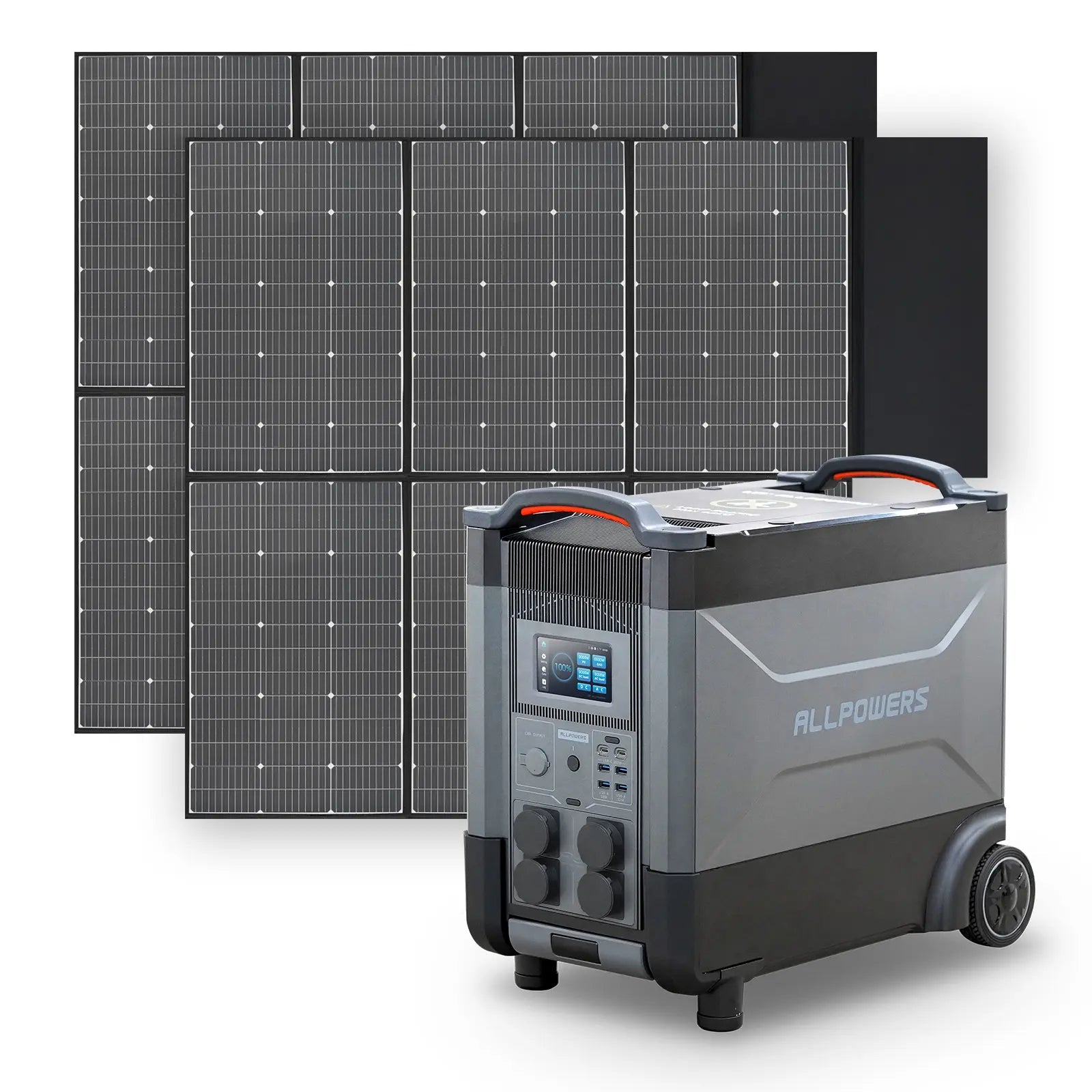 ALLPOWERS Solar Generator Kit 4000W (R4000 + SP039 600W Solar Panel) ALLPOWERS