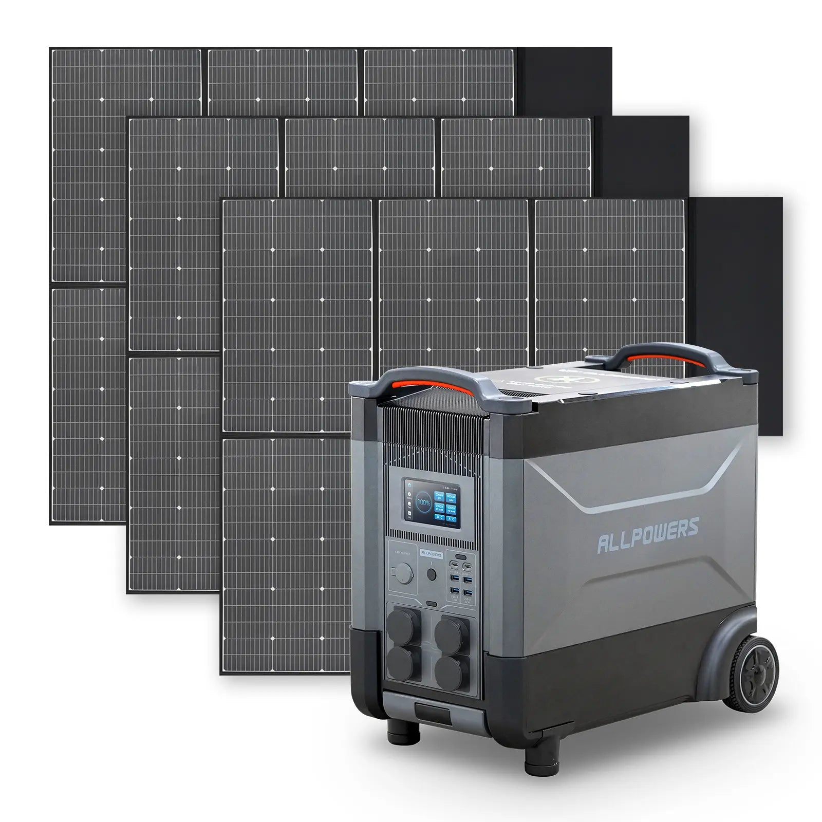 ALLPOWERS Solar Generator Kit 4000W (R4000 + SP039 600W Solar Panel) ALLPOWERS