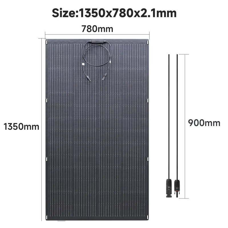 ALLPOWERS Solar Generator Kit 600W (R600 + SF200 200W Flexible Solar Panel) - ALLPOWERS EU