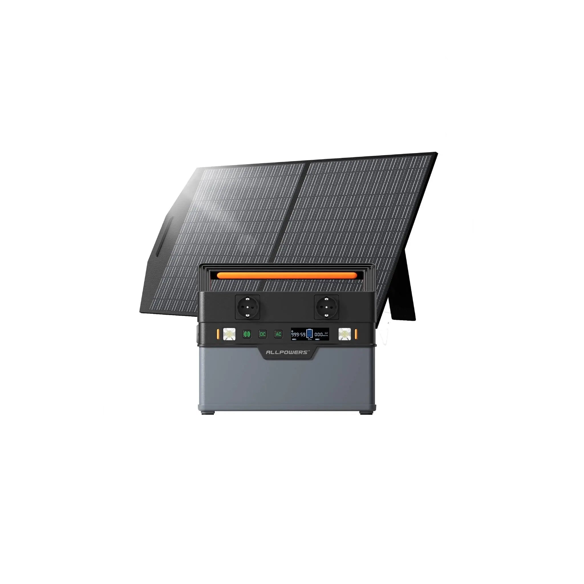 ALLPOWERS Solar Generator Kit 700W (S700 + SP027 100W Solar Panel) ALLPOWERS