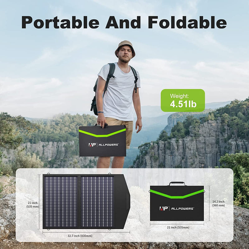 ALLPOWERS Solar Generator Kit 300W (S300 + SP020 60W Solar Panel)