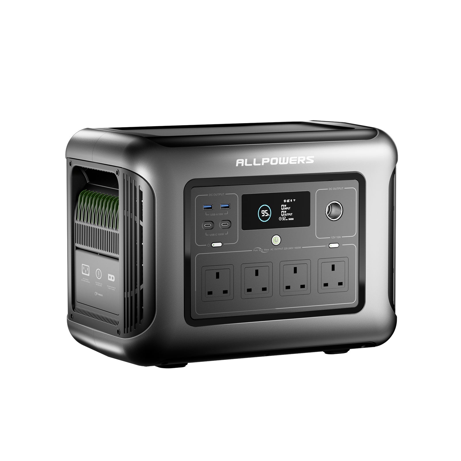 ALLPOWERS R1500 LITE Portable Power Station 1600W 1056Wh | UK Plug
