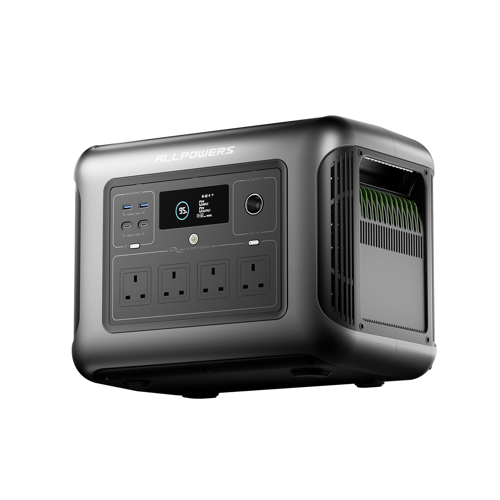 ALLPOWERS R1500 LITE Portable Power Station 1600W 1056Wh | UK Plug