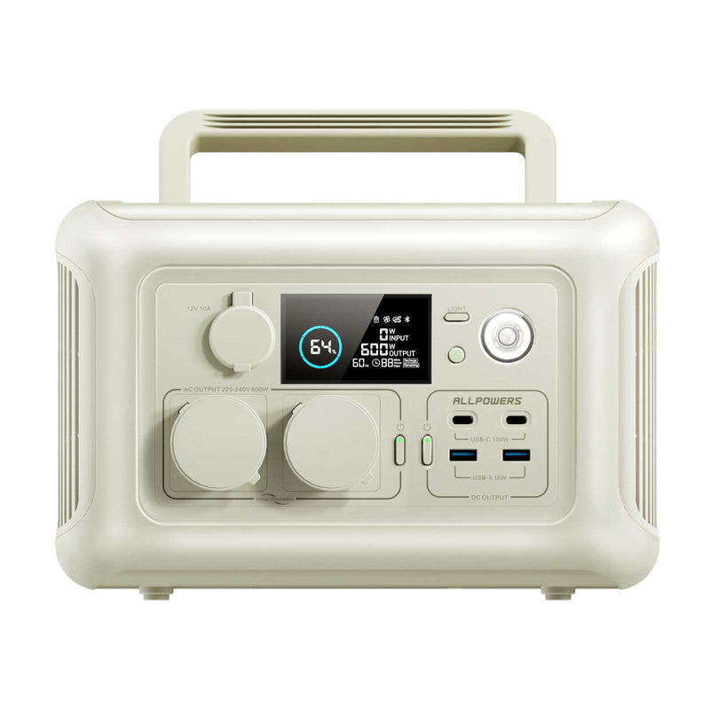 ALLPOWERS Solar Generator Kit 600W (R600 + SP035 200W Solar Panel)