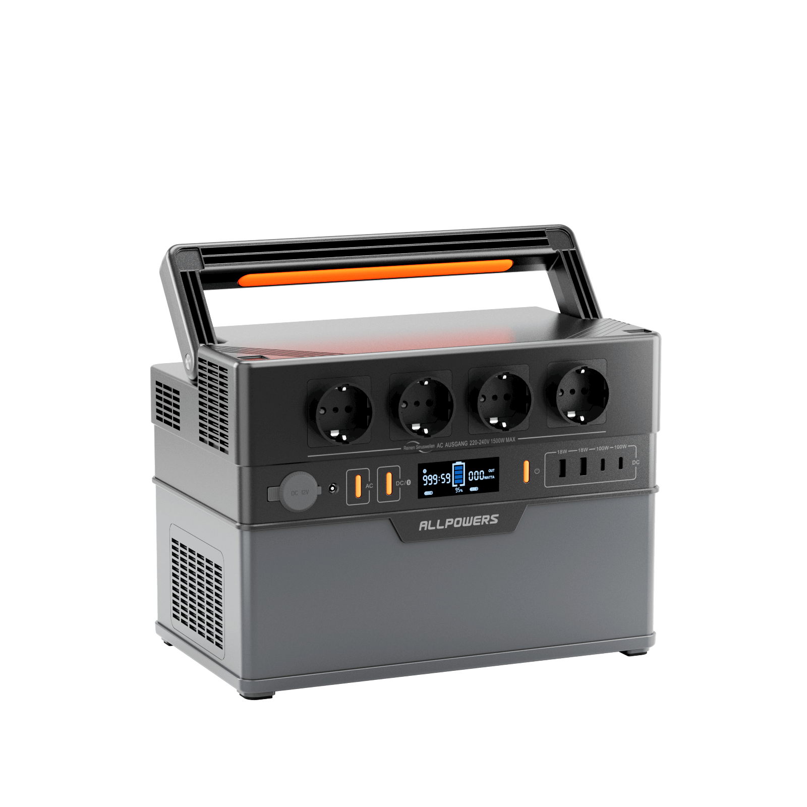 ALLPOWERS S1500 PLUS Portable Power Station 1500W 1092Wh ALLPOWERS