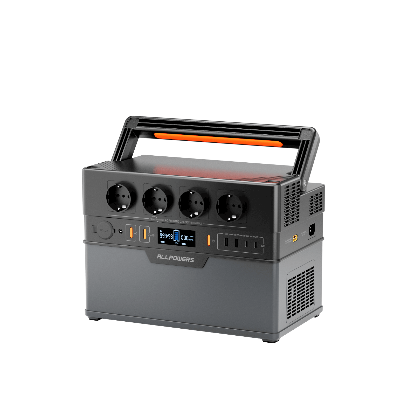 ALLPOWERS S1500 PLUS Portable Power Station 1500W 1092Wh ALLPOWERS