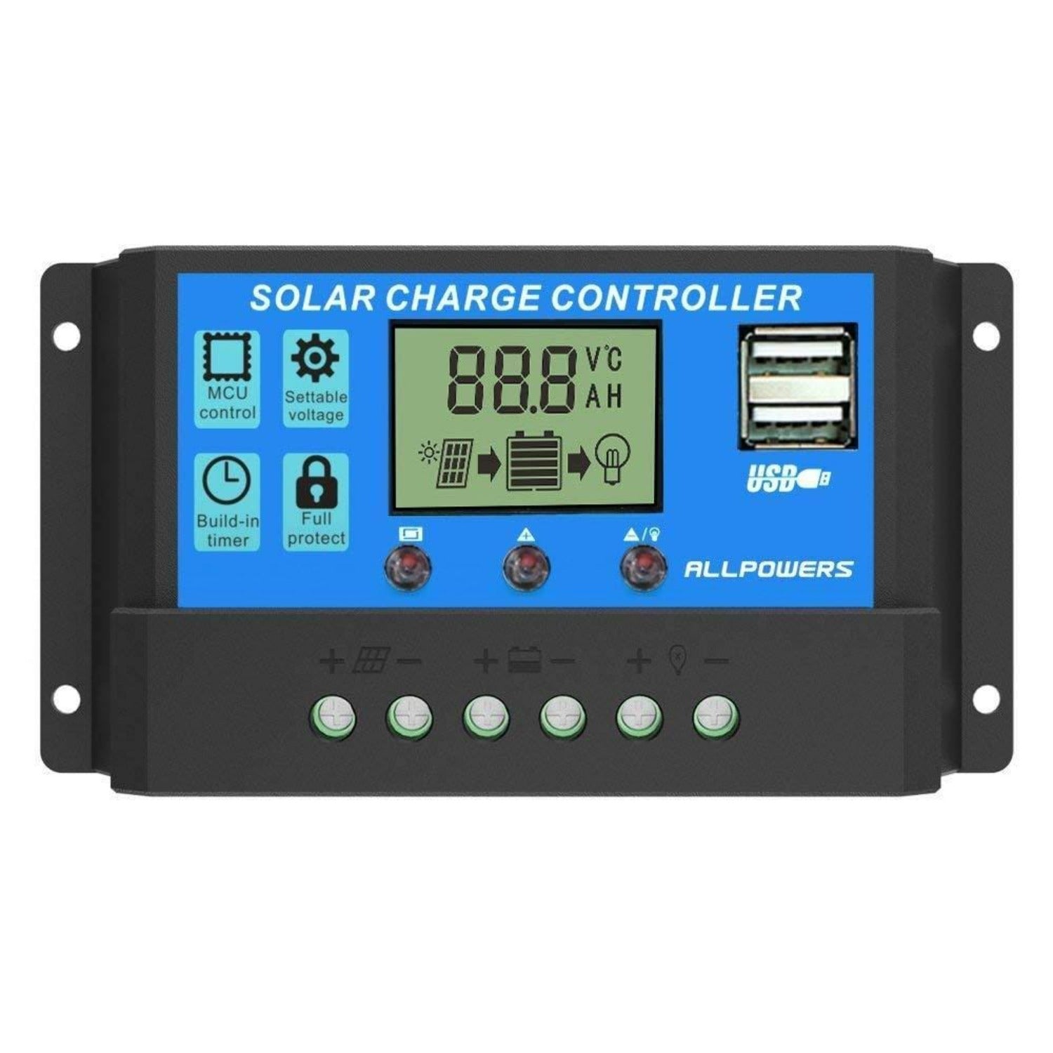 ALLPOWERS 20A Solar Charger Controller ALLPOWERS