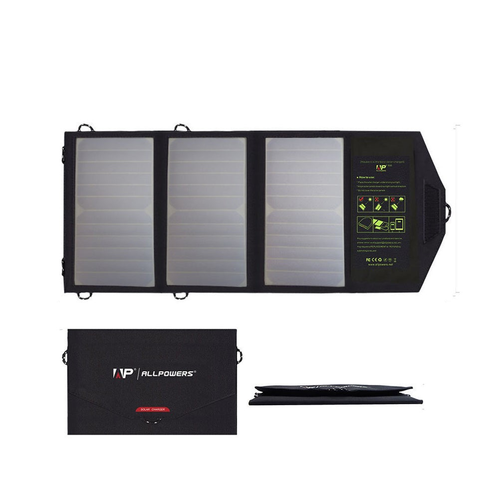 ALLPOWERS 5V 21W Portable Solar Panel Charger ALLPOWERS