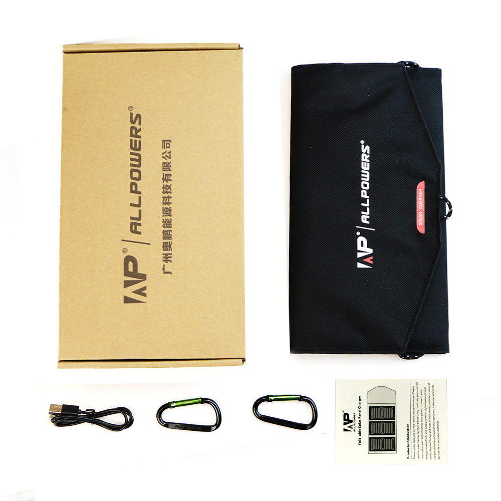 ALLPOWERS 5V 21W Portable Solar Panel Charger ALLPOWERS