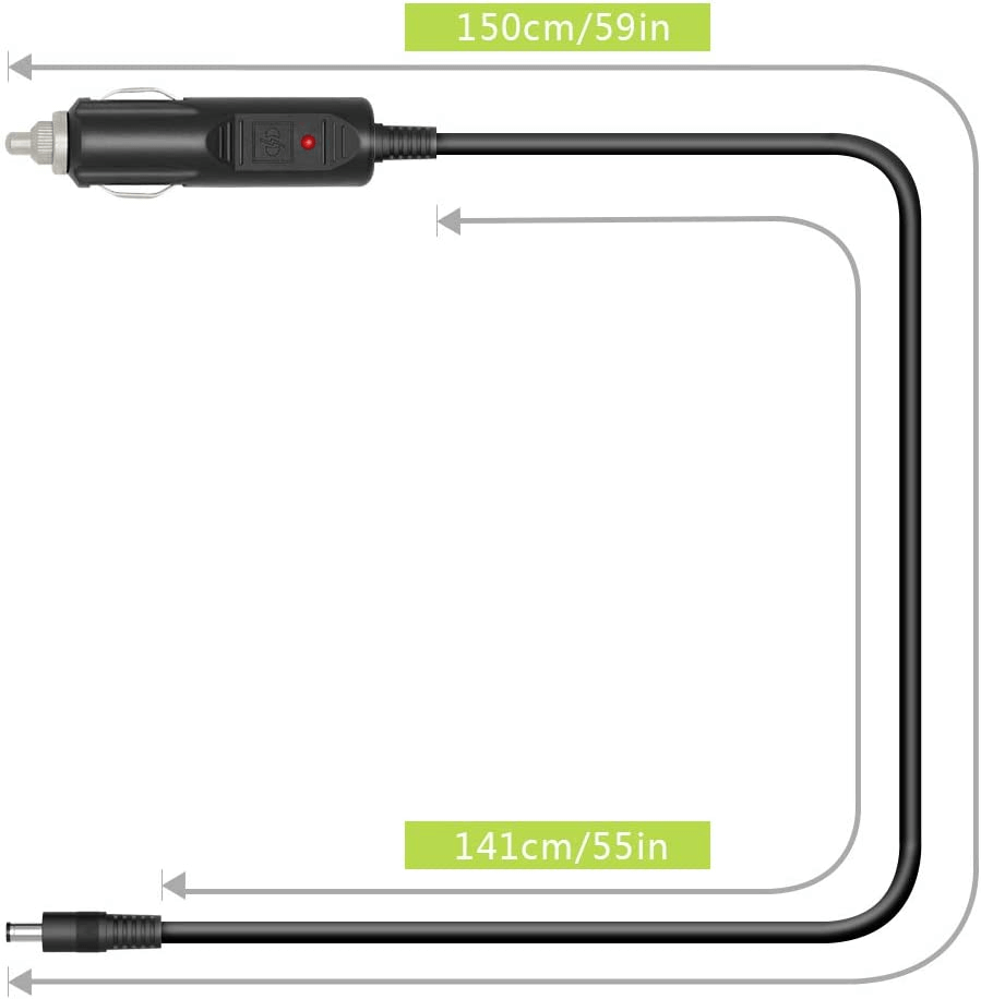 ALLPOWERS Car Cigarette Lighter Cable for S200/S700 ALLPOWERS