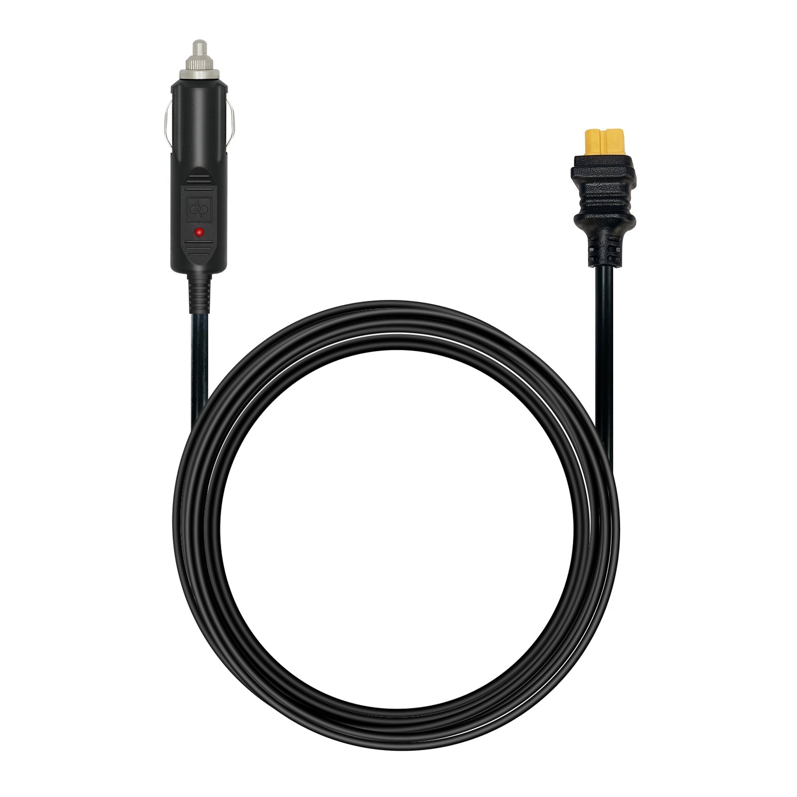 ALLPOWERS Car cigarette lighter charger to XT60 1.5M/4.9FT Cable for R600/R1500/R2500/S1500 PLUS/S300 PLUS/S2000 Pro ALLPOWERS