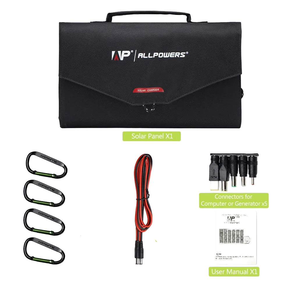 ALLPOWERS SP012 Solar Panel 100W ALLPOWERS