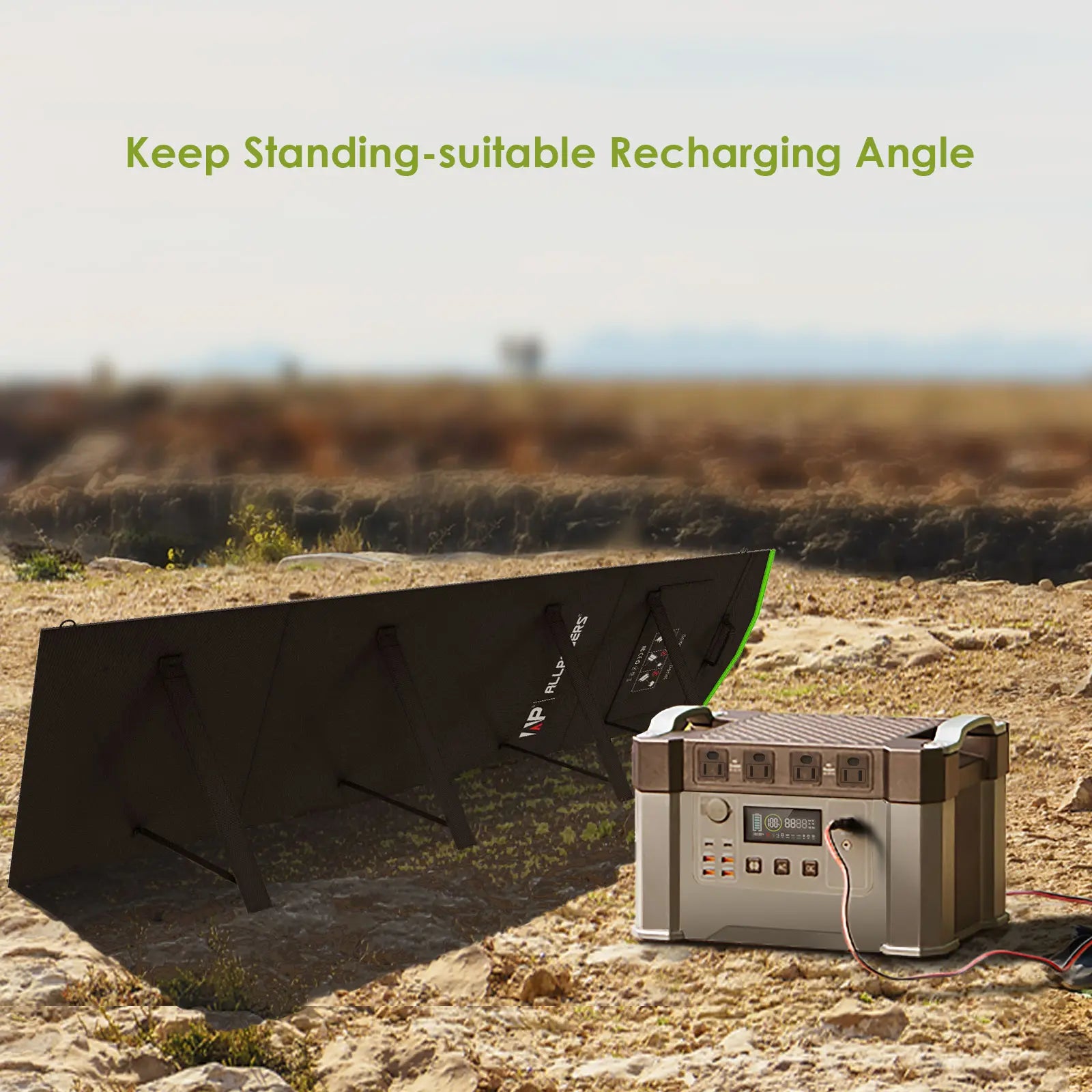 ALLPOWERS SP033 Portable Polycrystalline Solar Panel 200W ALLPOWERS