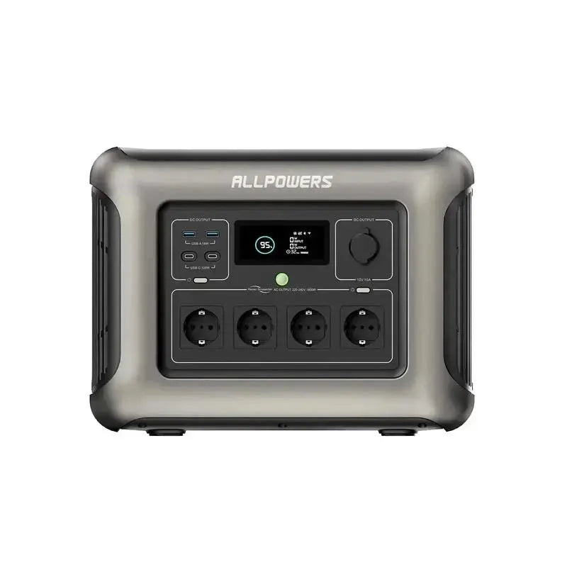 ALLPOWER Solar Generator Kit 1800W (R1500 + SE200 200W Solar Panel) ALLPOWERS