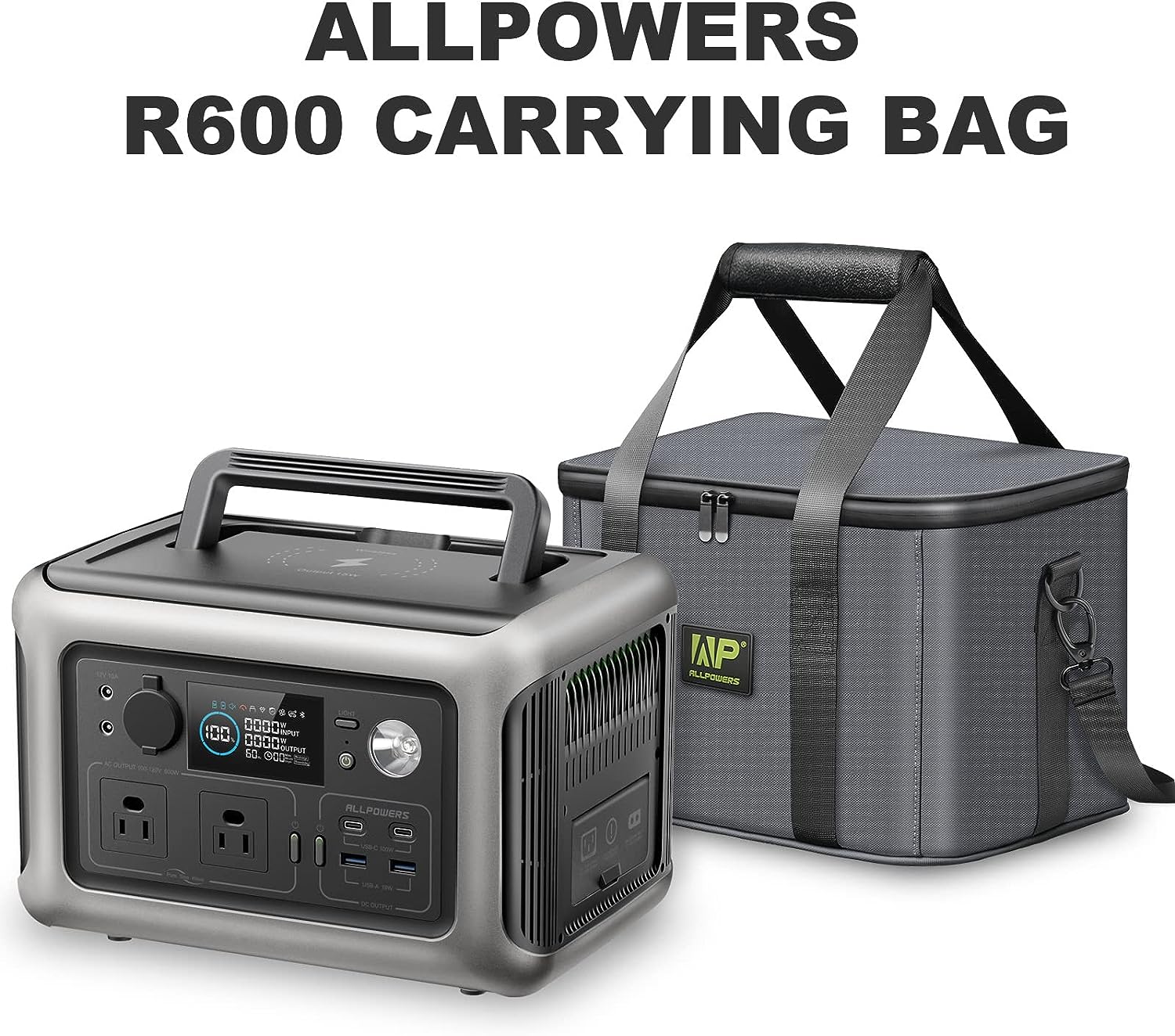 ALLPOWERS Portable Carry Bag for R600 Portable Power Station ALLPOWERS