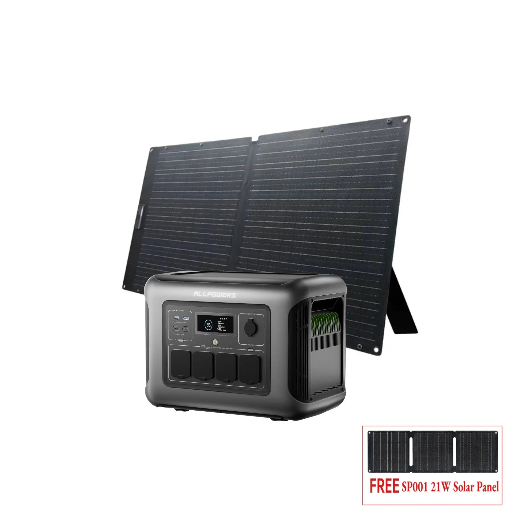 ALLPOWERS R1500 LITE Portable Power Station 1600W 1056Wh ALLPOWERS