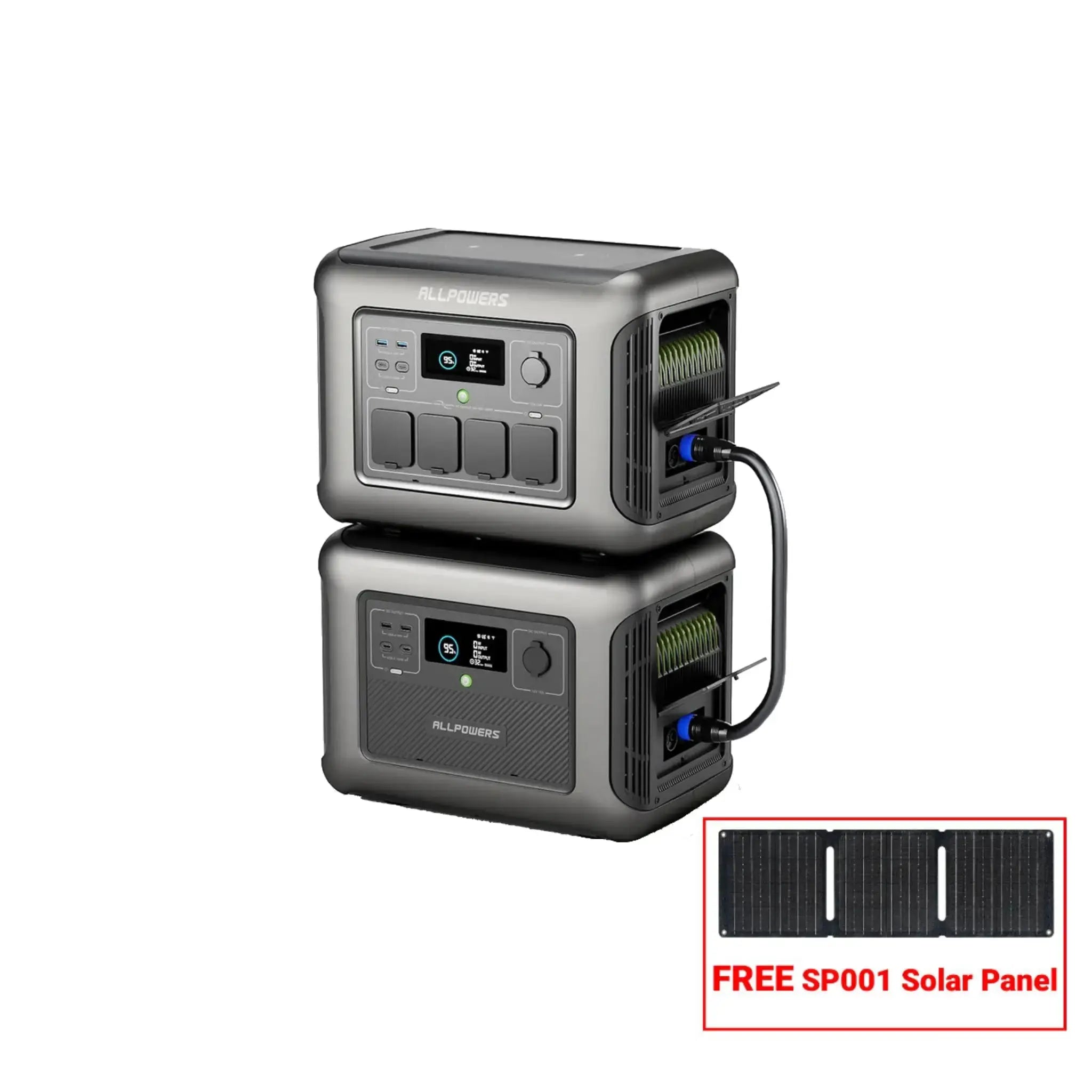 ALLPOWERS R1500 Portable Power Station 1800W 1152Wh LiFeP04 Battery ALLPOWERS